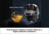 SMOK Nord 50W Replacement Pods (3 Pack)